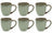 Cookinglife Tazas Sabi Verde 450 ml - 6 unidades