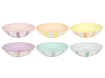 Cookinglife Juego de vajilla Spring Vibes 18 piezas / 6 personas - 6 platos llanos, 6 platos de desayuno y 6 platos hondos