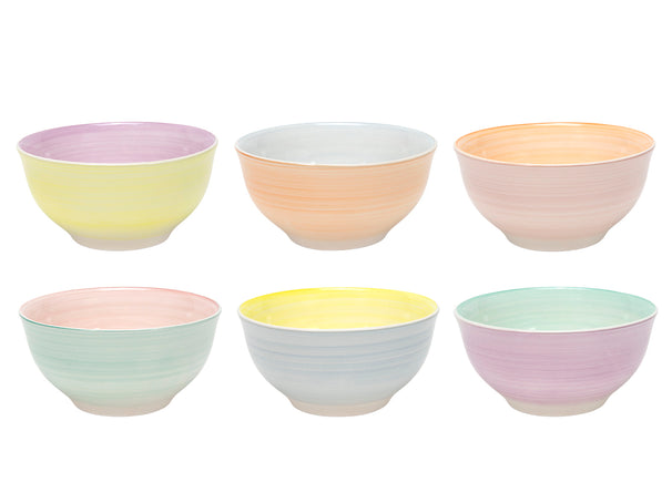 Cookinglife Cuencos Pequeños Pastel Harmony ø 12 cm - 6 Piezas