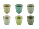 Cookinglife Vasos Delice Verde 350 ml - 6 unidades