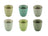 Cookinglife Vasos Delice Verde 350 ml - 6 unidades