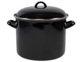 Olla para sopa Cookinglife - Esmalte - Negra - ø 24 cm / 8 litros - capa antiadherente esmaltada