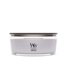 WoodWick Vela Aromática Ellipse Lavanda & Cedro - 9 cm / 19 cm - Vela Aromática en Vidrio - Mecha de Madera