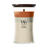 WoodWick Vela Aromática Large Trilogy Vanilla Embers - 18 cm / ø 10 cm - Vela Aromática en Vidrio - Mecha de Madera