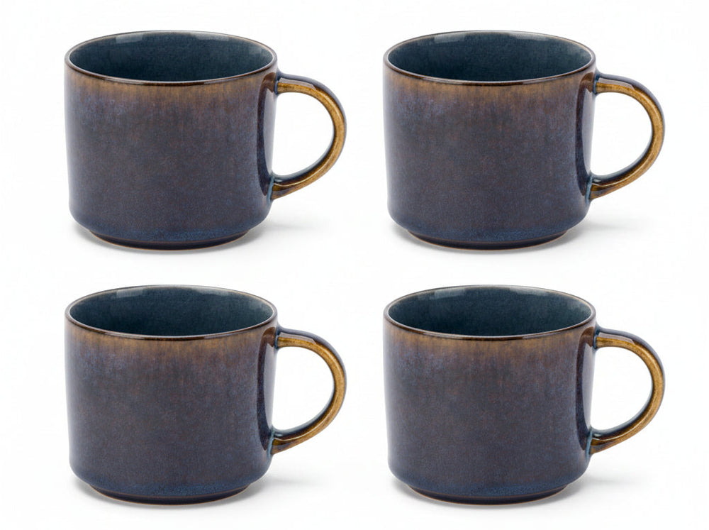 Tazas de Café / Tazas Senseo - Quintana Blue - 220 ml - 4 Piezas