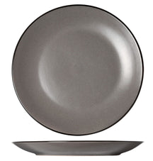 Platos de cena Cosy & Trendy Speckle Gris - ø 27 cm - 6 piezas
