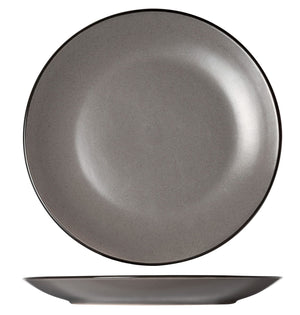 Platos de cena Cosy & Trendy Speckle Gris - ø 27 cm - 6 piezas
