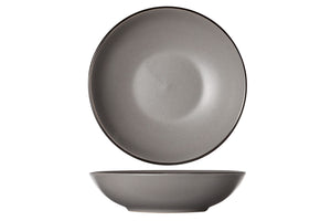 Platos hondos / para pasta Cosy & Trendy Speckle Gris - ø 20 cm - 6 piezas