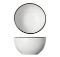 Cuencos Cosy & Trendy - Cuencos para sopa - Blanco moteado - ø 14 cm - 6 piezas
