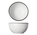 Cuencos Cosy & Trendy - Cuencos para sopa - Blanco moteado - ø 14 cm - 6 piezas
