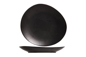 Cosy & Trendy Platos para pastel / Platos pequeños Vongola Negro - 15 x 14 cm - 4 unidades