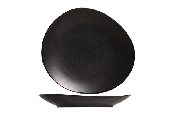 Cosy & Trendy Platos para pastel / Platos pequeños Vongola Negro - 15 x 14 cm - 4 unidades