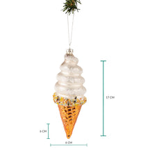 Bola de Navidad Nordic Light Helado suave 17 cm