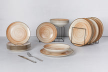 Cosy & Trendy Platos hondos / Platos para pasta Sintra Terracota ø 21 cm - 4 piezas