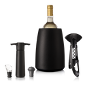 Set de vino Vacu Vin Elegant - Negro - Set de 5 piezas