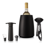 Set de vino Vacu Vin Elegant - Negro - Set de 5 piezas
