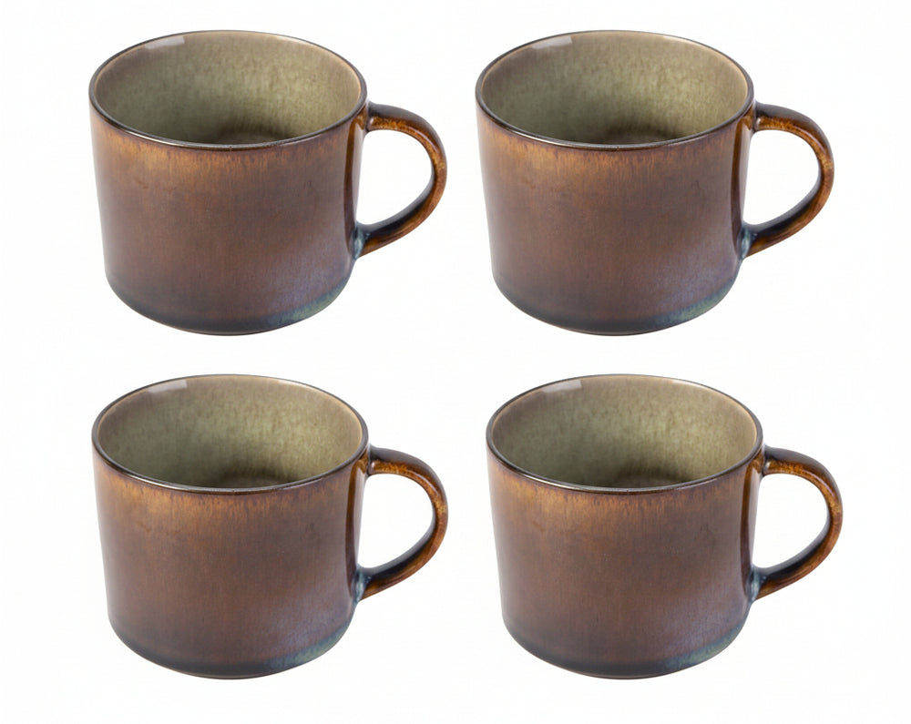 Tazas Cosy & Trendy Quintana Green - 450 ml - 4 Piezas