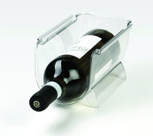 Ghidini Estante para vino / Soporte para 1 botella - Plástico - Apilable - Expandible
