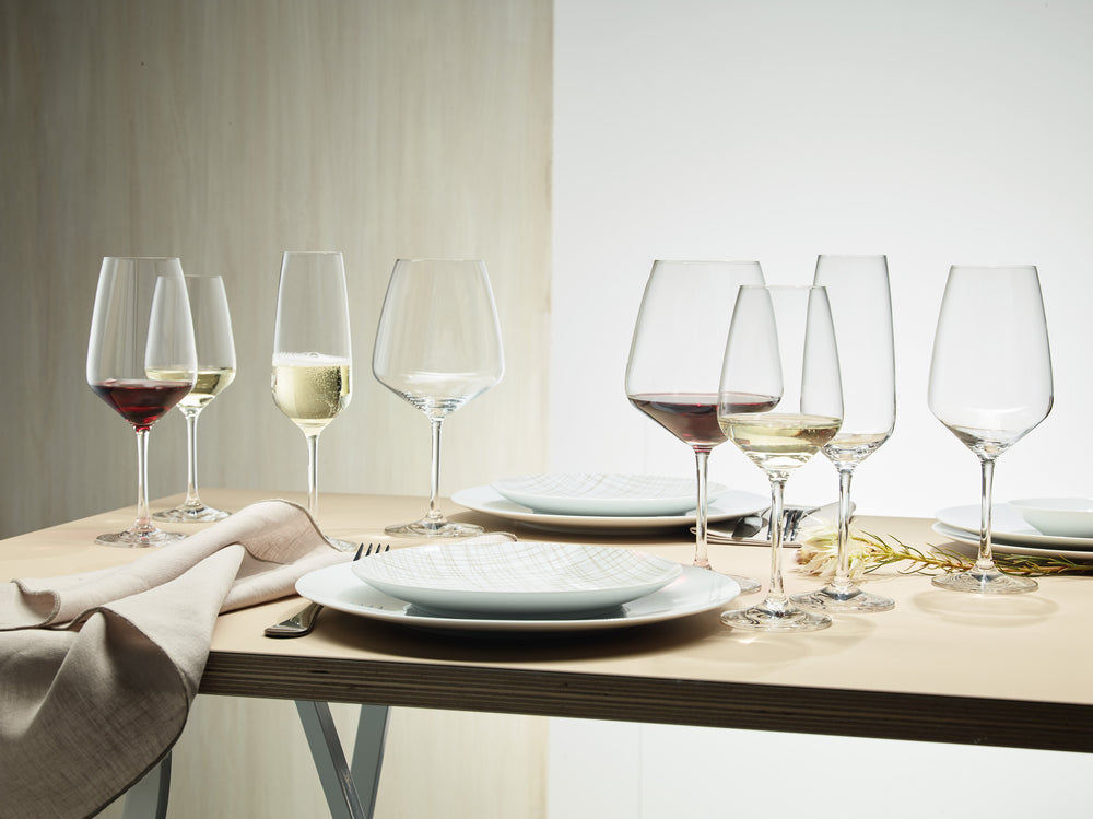 Set de copas de vino Schott Zwiesel Tulipán 18 piezas - Copas para vino tinto, vino blanco y champán