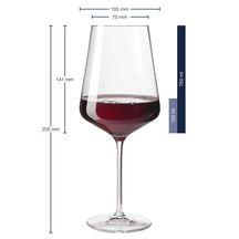 Set de Copas de Vino Leonardo (Copas de Vino Tinto + Copas de Vino Blanco) - Puccini - Set de 12 piezas
