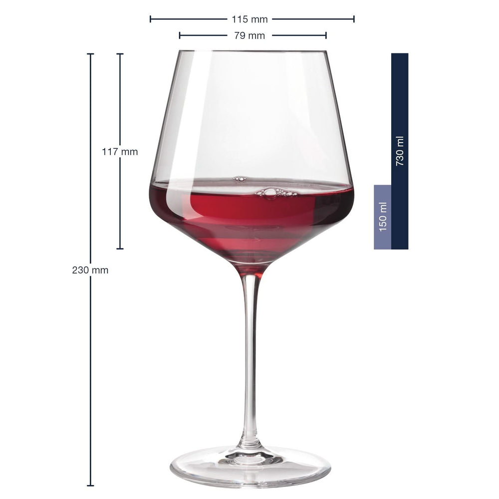 Copas de vino tinto / para Gin Tonic Leonardo - Puccini - 730 ml - 6 piezas