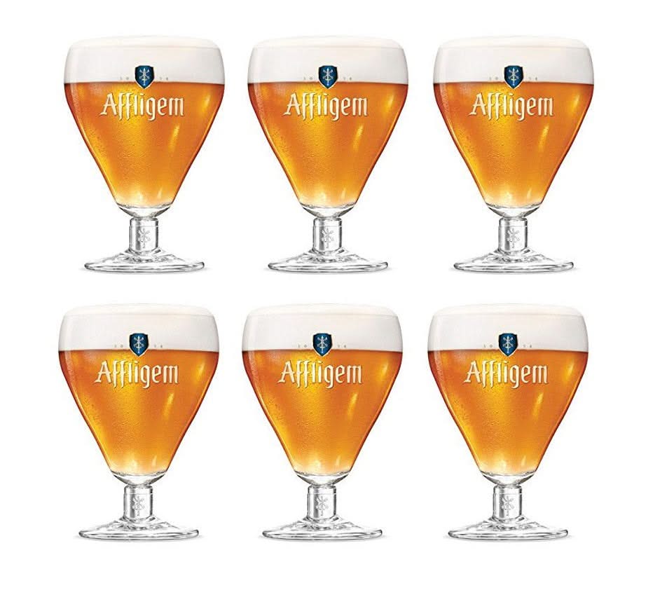 Vasos de cerveza Affligem - 300 ml - 6 unidades