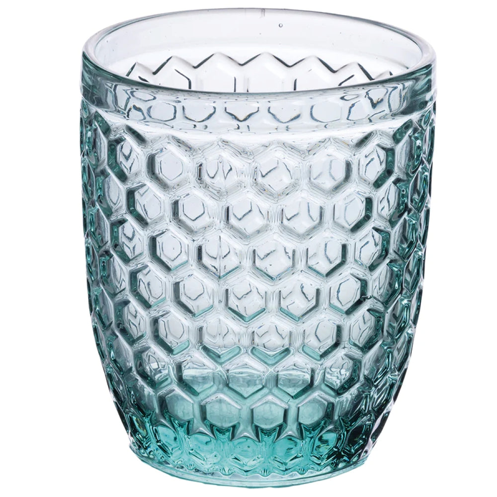 Villa d'Este Home vaso de agua Geometría Multicolor - 300 ml - 6 piezas