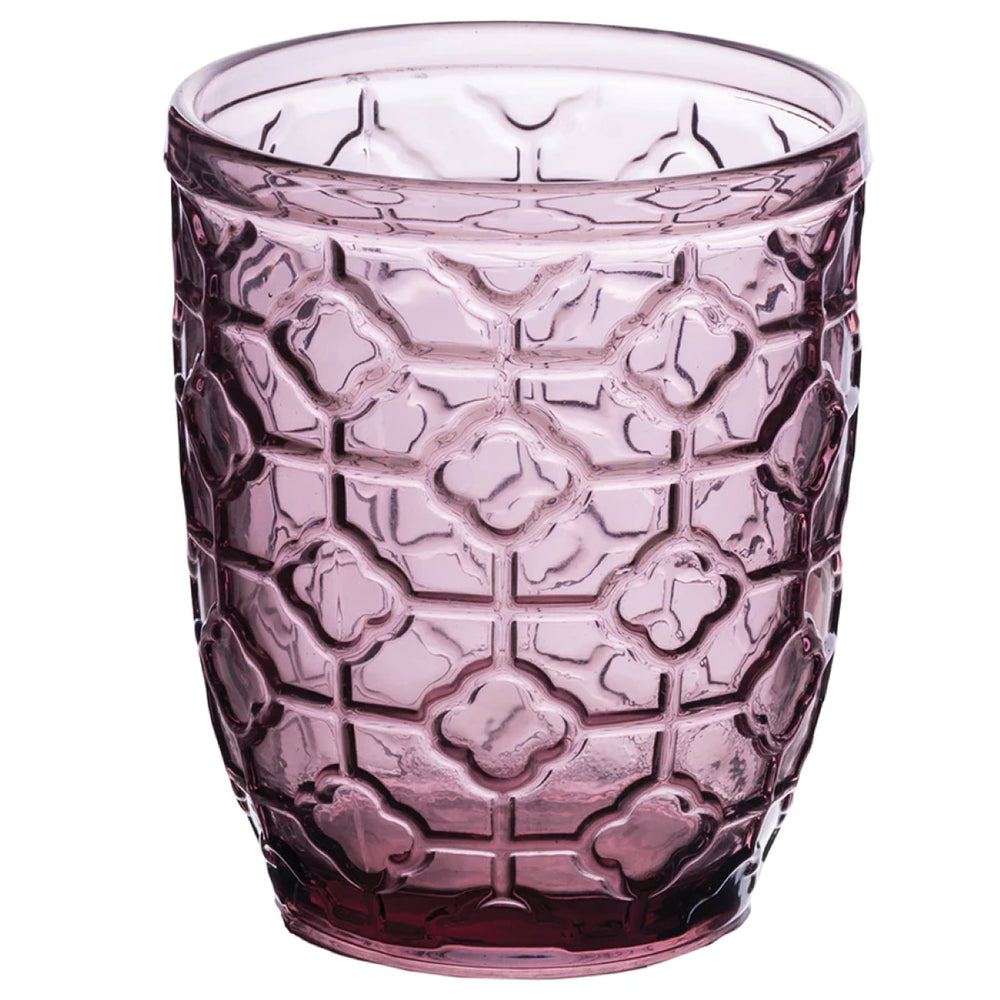 Villa d'Este Home vaso de agua Geometría Multicolor - 300 ml - 6 piezas