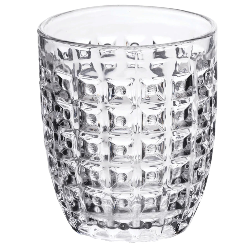 Villa d'Este Home vaso de agua Geometría Multicolor - 300 ml - 6 piezas