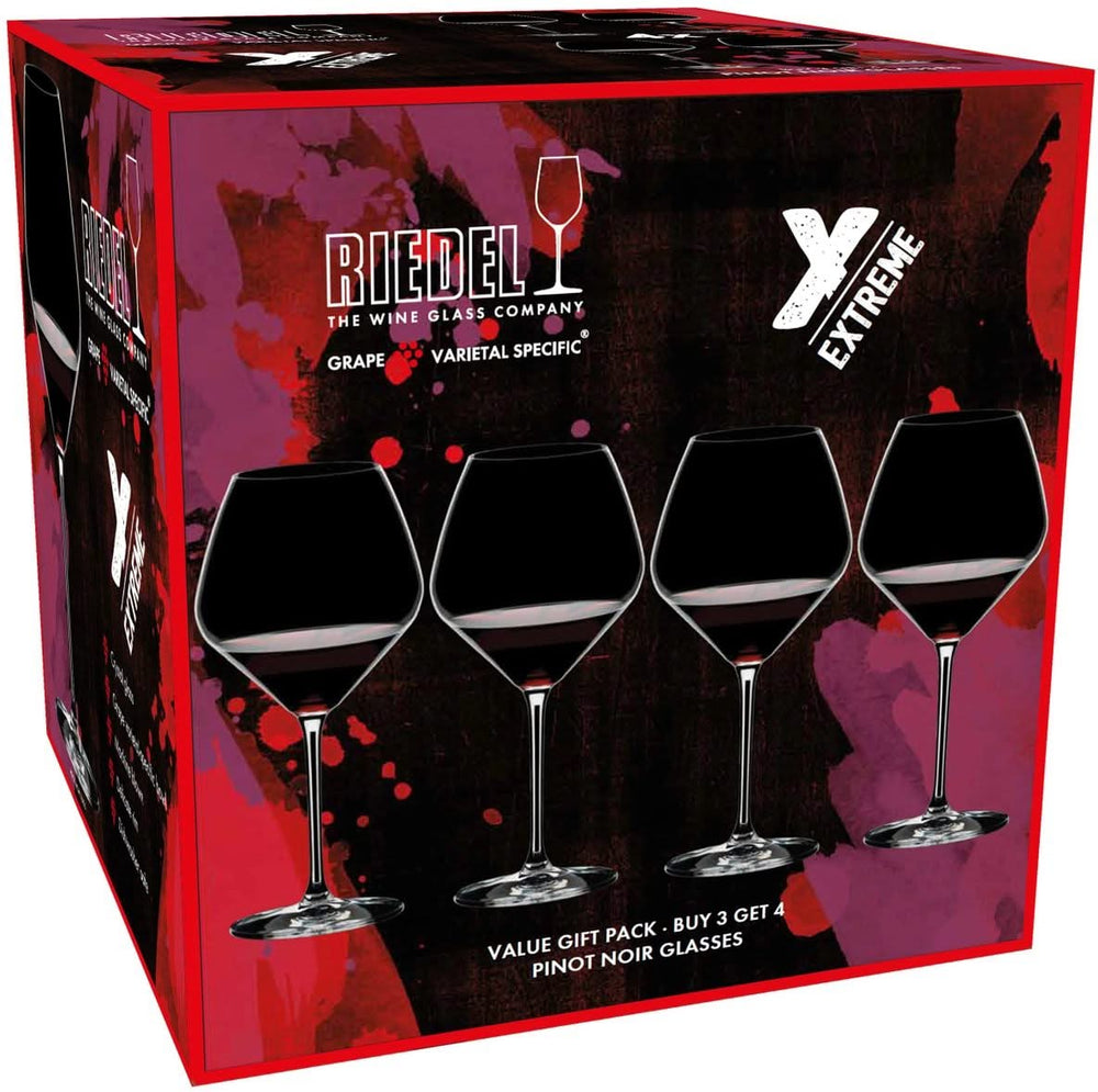 Copas de vino tinto Riedel Extreme - Pinot Noir - 770 ml - 3 + 1 Gratis
