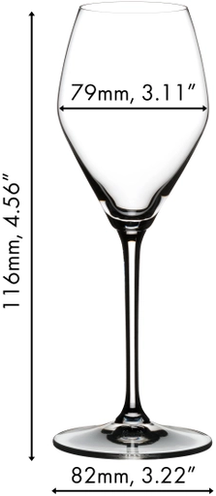 Copas de champán Riedel - Flutes - 4 unidades