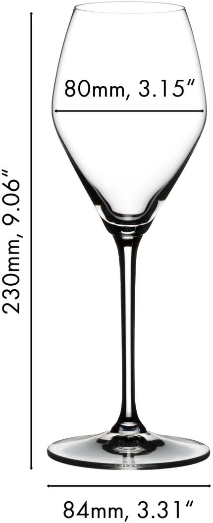 Copas de champán rosado Riedel Extreme - 322 ml - 2 piezas