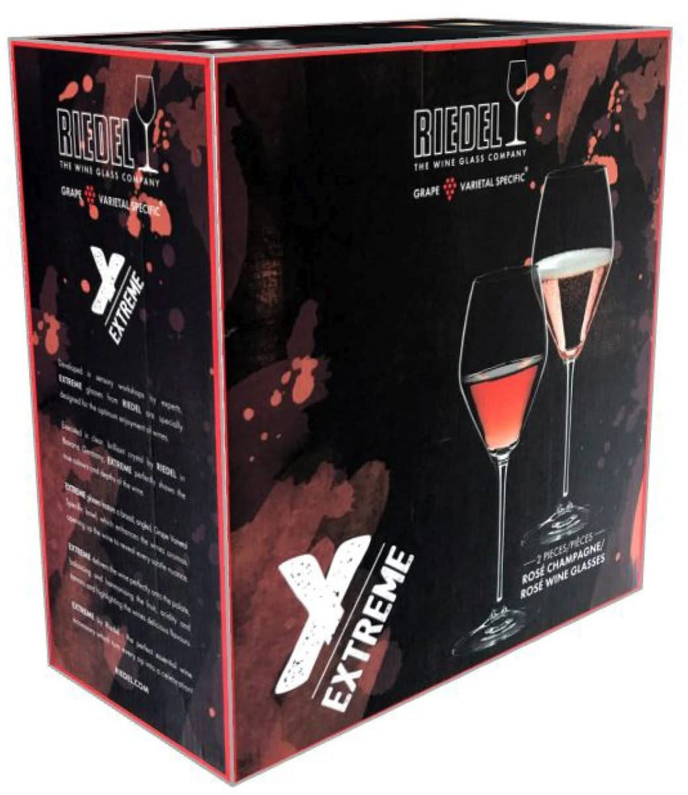 Copas de champán rosado Riedel Extreme - 322 ml - 2 piezas