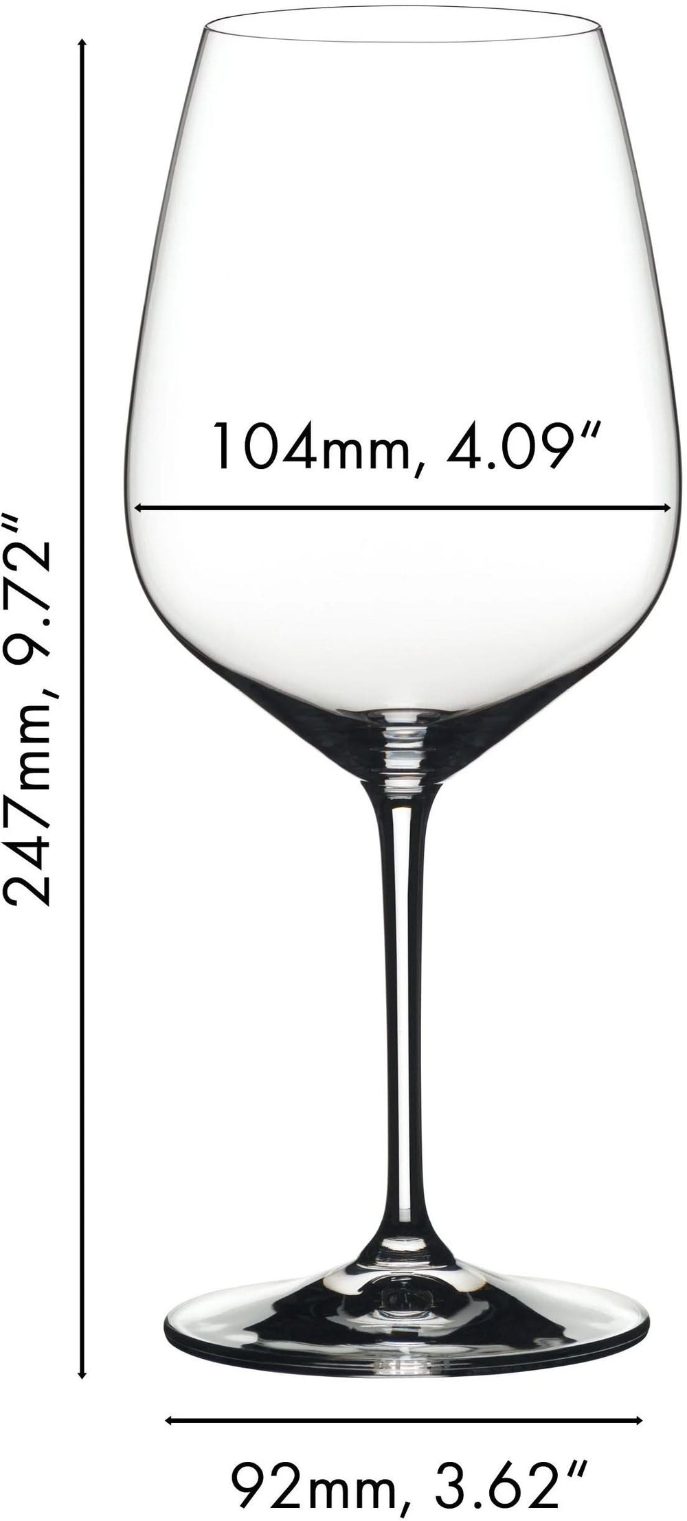 Copas de vino tinto Riedel Extreme - Cabernet - 800 ml - 2 piezas