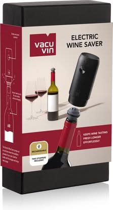 Conservador de vino eléctrico Vacu Vin con bomba de vacío + 2 tapones