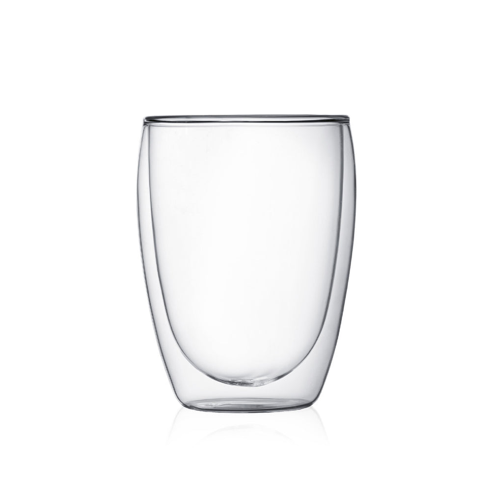 Bodum vaso de café / té de doble pared Pavina - válvula patentada - 320 ml - 2 piezas