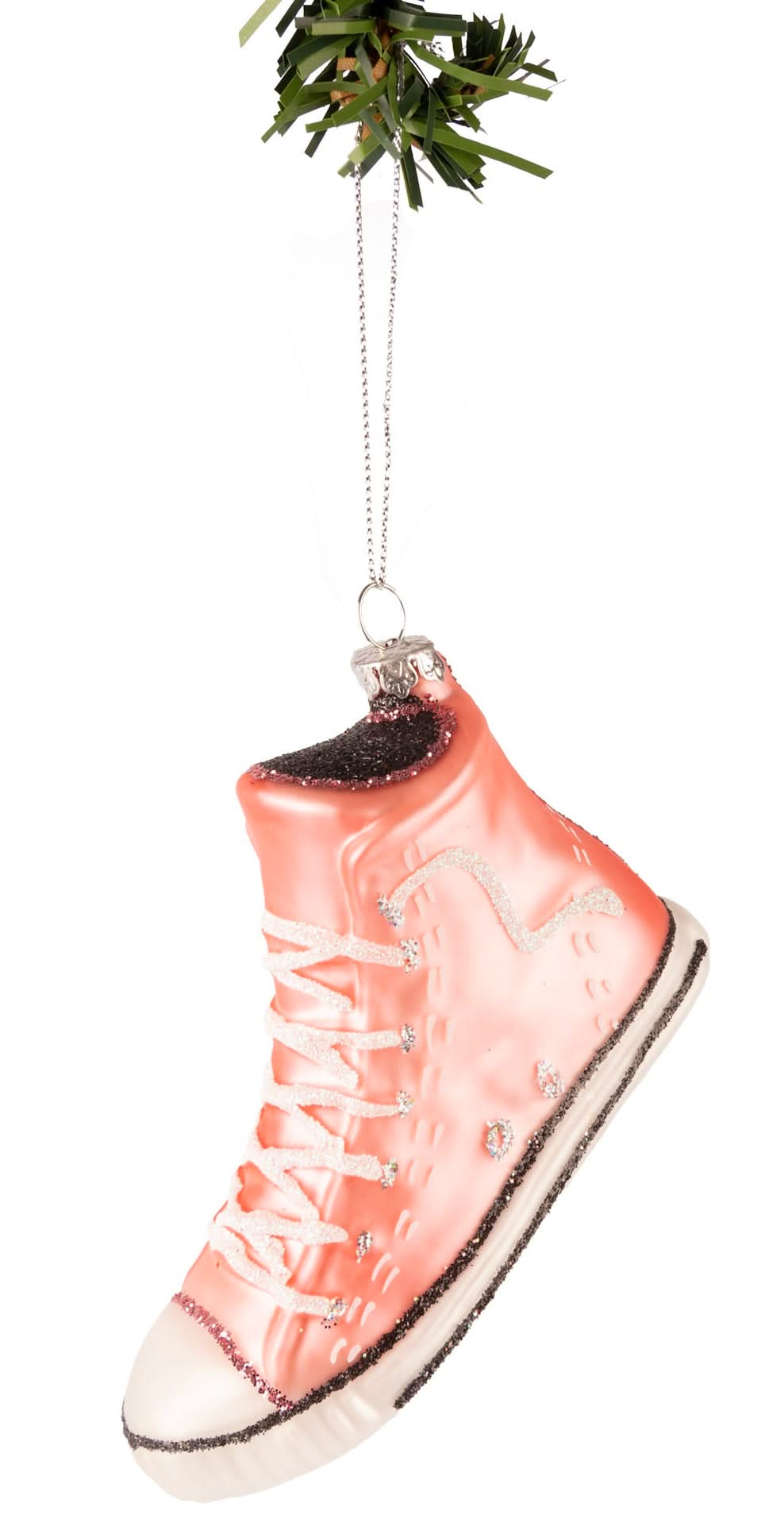 Bola de Navidad Nordic Light Zapatilla rosa 11 cm