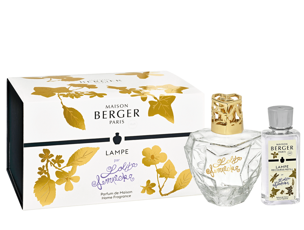 Set de regalo Maison Berger - Quemador de fragancia Lolita Lempicka Premium - Transparente - 250 ml