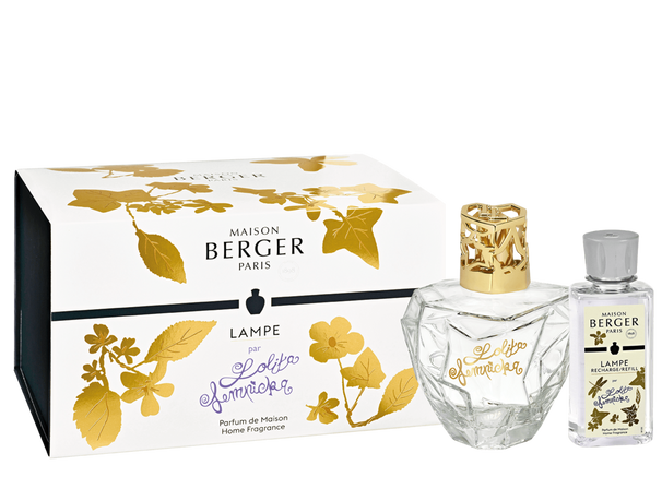 Set de regalo Maison Berger - Quemador de fragancia Lolita Lempicka Premium - Transparente - 250 ml