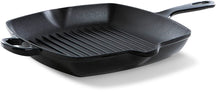 BK Sartén Grill Bourgogne Jet Black Hierro Fundido 26 x 26 cm - capa antiadherente esmaltada