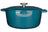 Olla para asar con tapa Fontestic de hierro fundido Green Heron Ø 28 cm / 6.8 litros - capa antiadherente esmaltada
