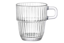 Tazas de café con asa Bormioli Rocco - apilables - Barshine 185 ml - 6 unidades