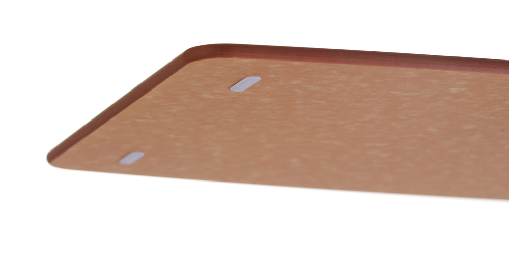 Hendi Tabla de cortar antideslizante - apta para lavavajillas - fibra de madera marrón - 30 x 23.5 cm