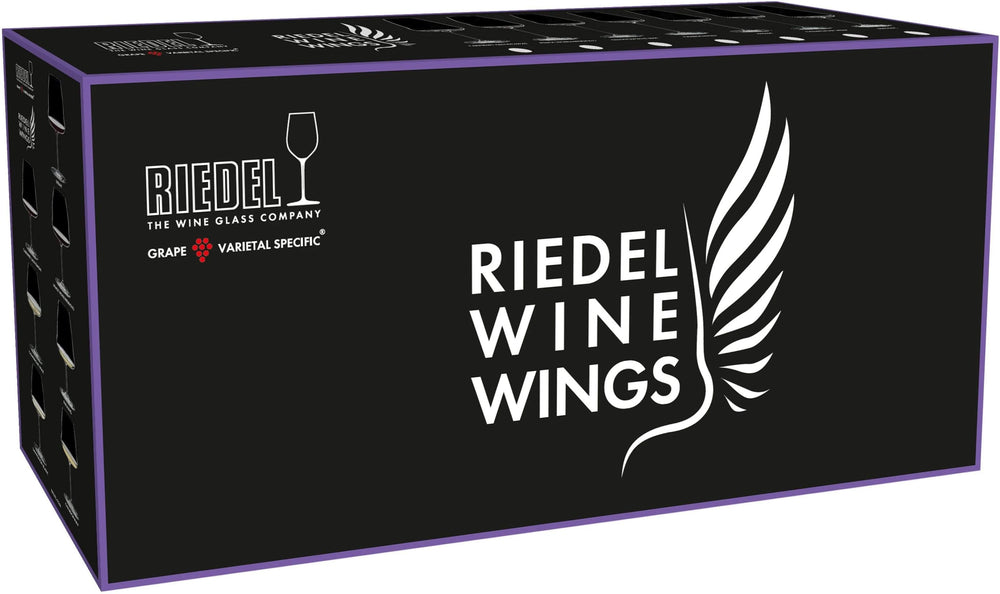 Set de copas de vino Riedel Winewings - Cabernet, Pinot Noir, Sauvignon Blanc y Chardonnay - 4 piezas