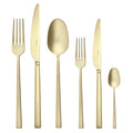 Sambonet Set de cubiertos Rock - Antique Champagne - 36 delig / 6 personas