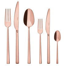 Sambonet set de cubiertos Rock - Cobre - 36 piezas / 6 personas