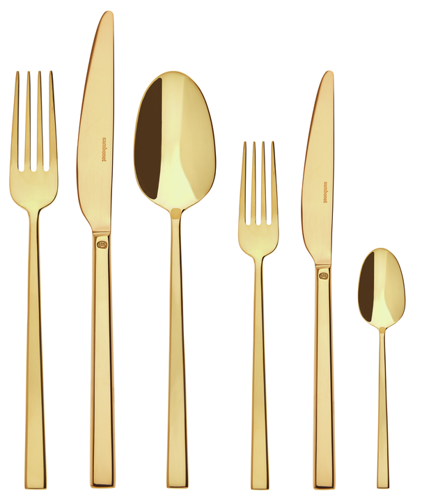 Sambonet Bestekset Rock - Oro - 36 piezas / 6 personas