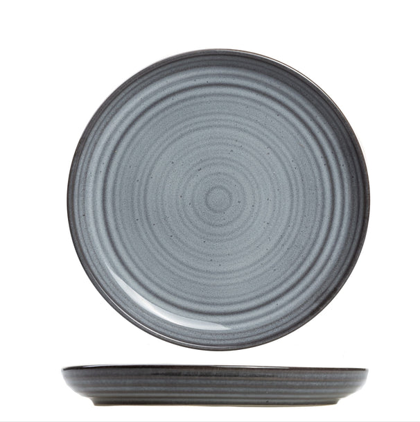 Platos para desayuno / Platos para postre Kentucky Grey ø 22 cm - 4 piezas