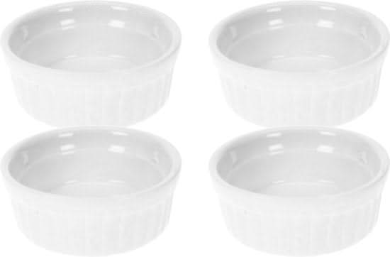 Ramequines / Molde para soufflé / Moldes para crème brûlée - ø 7 cm - 4 piezas Cosy & Trendy