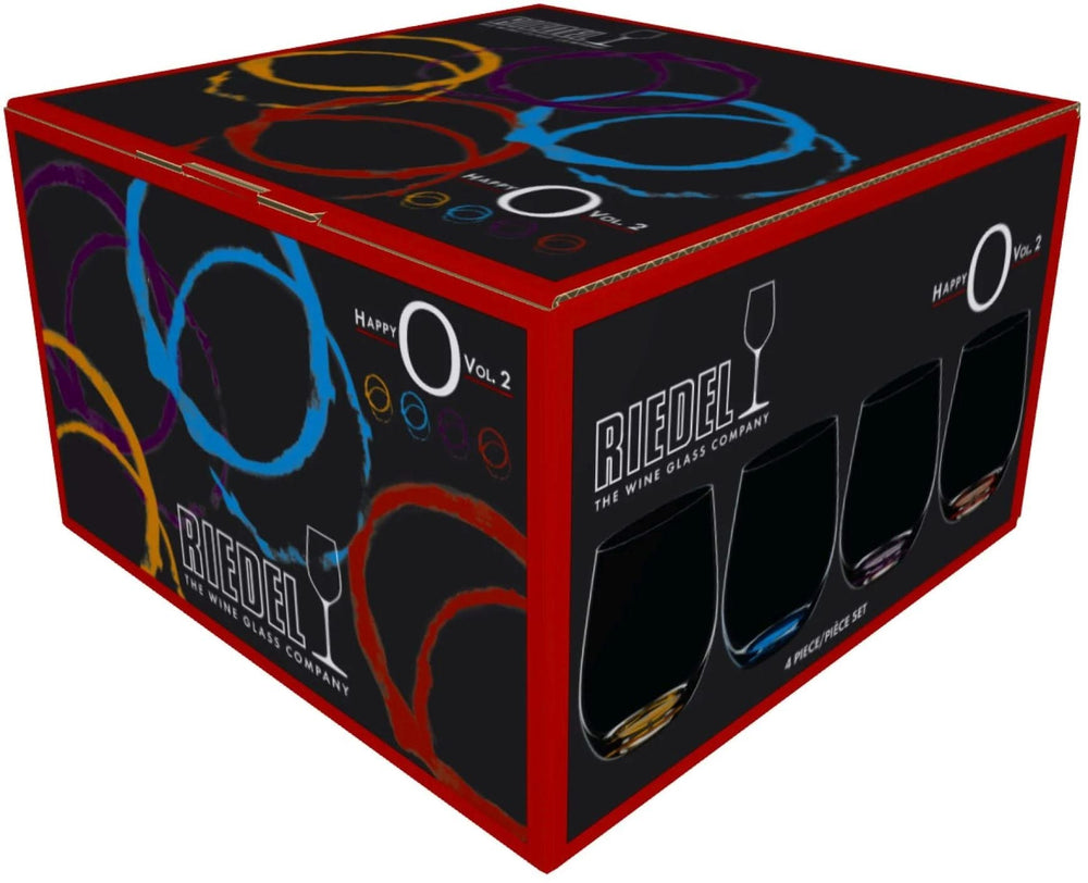 Vaso Riedel - Vaso de agua Happy O - 335 ml - 4 unidades